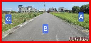 誠昱/學甲角窗臨路農地.